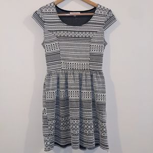 Tribal-Patterned Dress